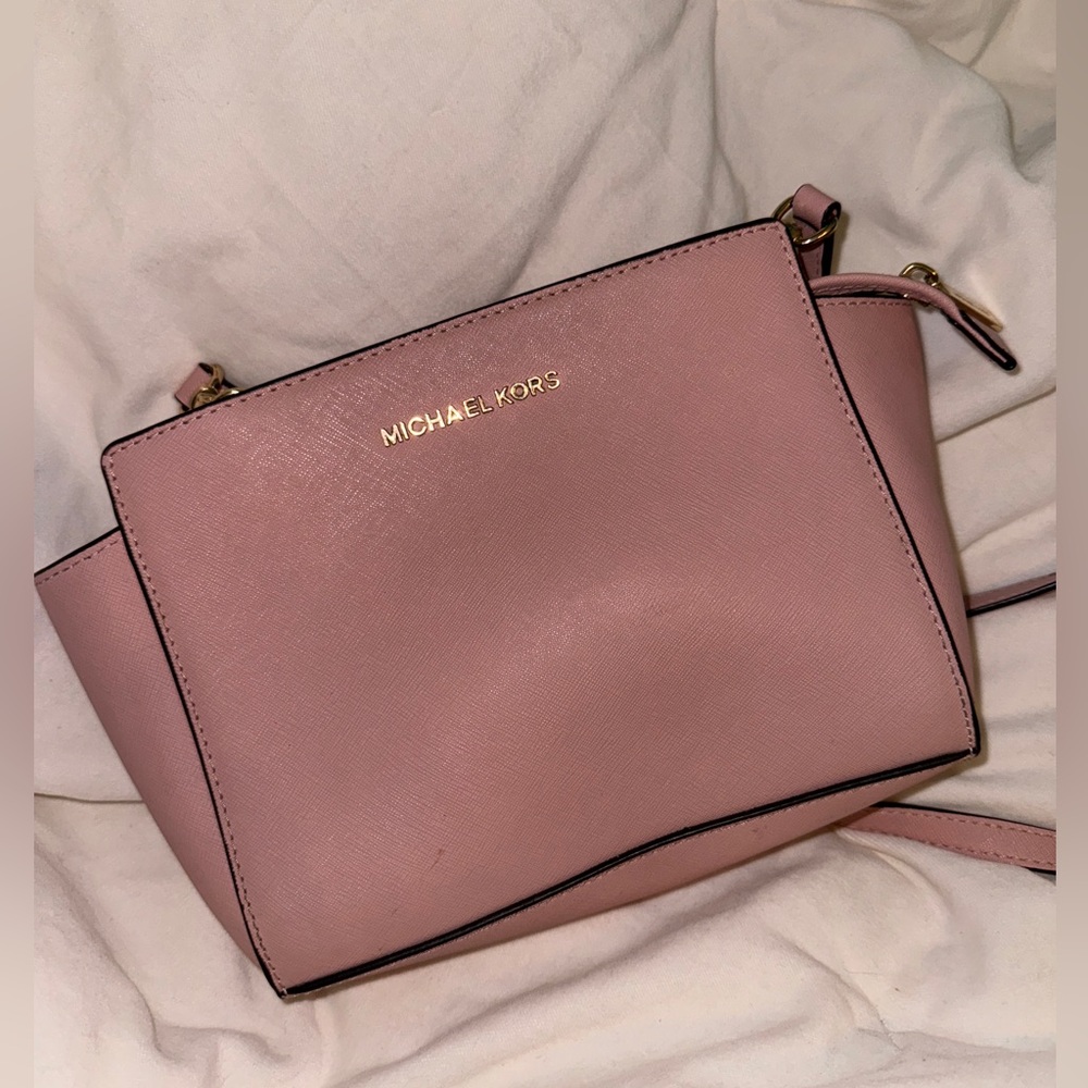 MK pink crossbody